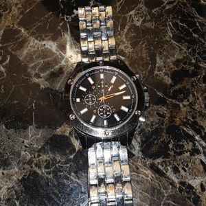 Men watch